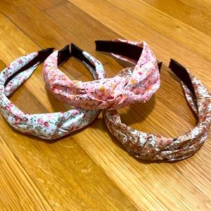 Toddler Floral Knot Headbands